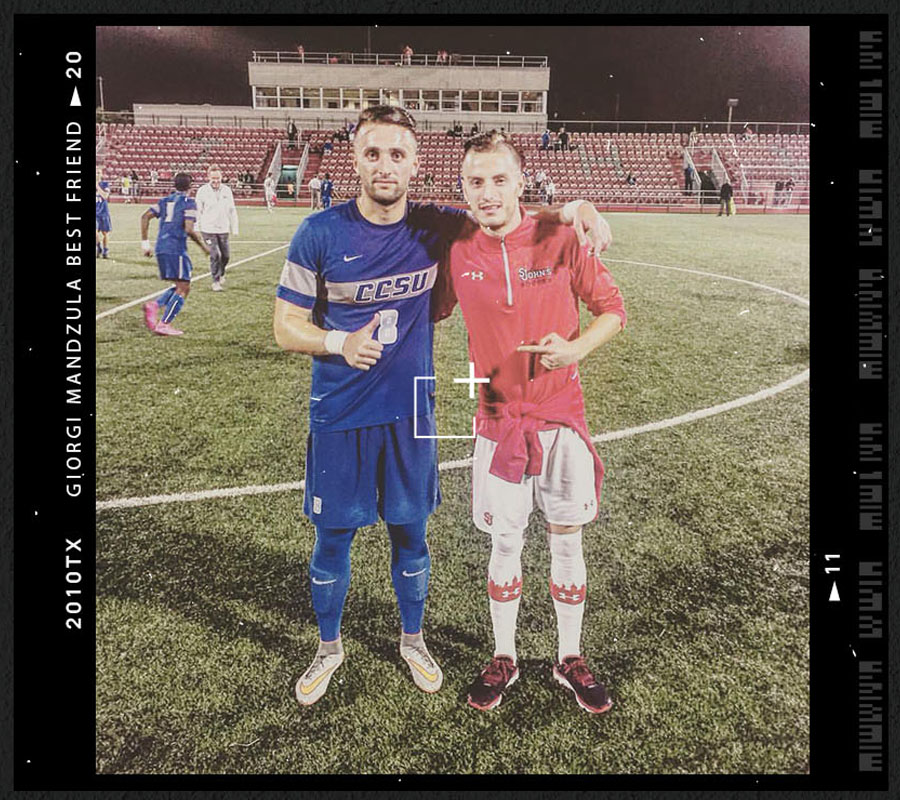 Giorgi Mandzula best friend