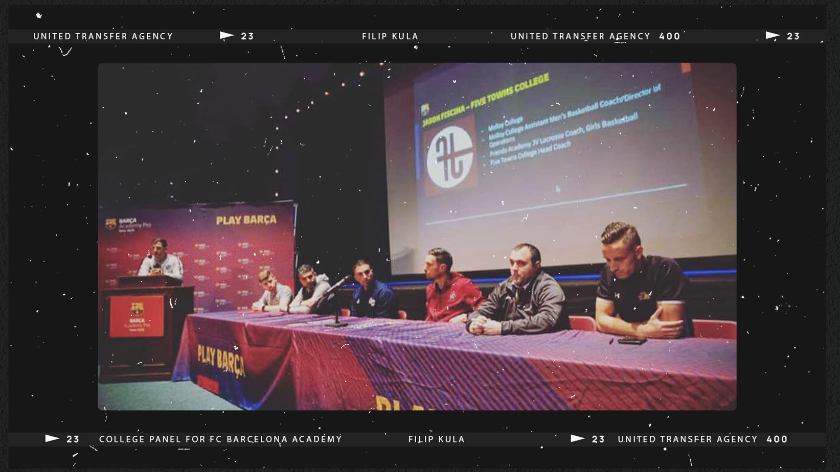 College Panel for FC Barcelona Academy